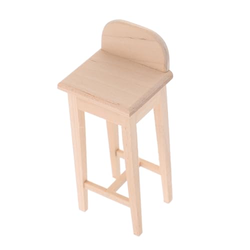 QUMIIRITY Miniaturstuhl für Puppenhaus Schöner Mini Stuhl Modell Stuhl Dekoration für DIY Projekte für Miniaturspielzeug und Puppenhaus Zubehör QUMIIRITY Miniaturstuhl für Puppenhaus Schöner Mini Stuhl Modell Stuhl Dekoration für DIY Projekte für Miniaturspielzeug und Puppenhaus Zubehör von QUMIIRITY