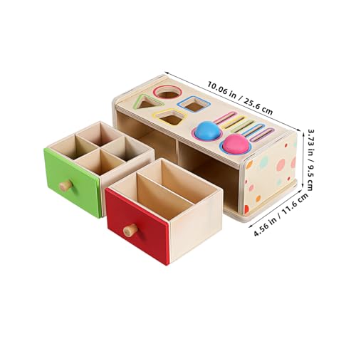QUMIIRITY Montessori-Spielzeug, Formsortierer Aus Holz – Passende Sortierklötze – Lernspielzeug Für Die Vorschule, Geburtstagsgeschenk Für Jungen Und Mädchen von QUMIIRITY