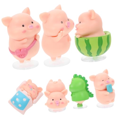 QUMIIRITY Niedliche Schweinchenfiguren Für Schreibtisch Hof Schweine- Schweine-Statue Auto-Ornamente QUMIIRITY Niedliche Schweinchenfiguren Für Schreibtisch Hof Schweine- Schweine-Statue Auto-Ornamente von QUMIIRITY