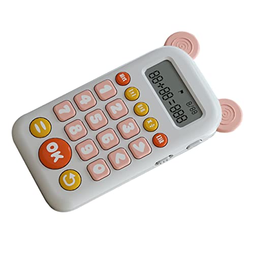 QUMIIRITY Oral Arithmetikmaschine Telefon Laptop Smartwatch Für Handheld Spiele Für Telefone Für Laptop Schreibtablett Mathe Spiele Rosa Kunststoff von QUMIIRITY