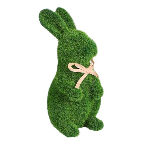 QUMIIRITY Ostern Decor Realistische Beflockt Statue Für 8x10x20cm Grün Mini Bunny Spielzeug QUMIIRITY Ostern Decor Realistische Beflockt Statue Für 8x10x20cm Grün Mini Bunny Spielzeug von QUMIIRITY