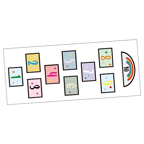 QUMIIRITY Pädagogischer Hopscotch Bodenaufkleber für Lustiges Nummernspiel für Spielzimmer Kindergarten und Mehr Leicht Entfernbar Hinterlässt Rückstände Dekorative Spielmatte QUMIIRITY Pädagogischer Hopscotch Bodenaufkleber für Lustiges Nummernspiel für Spielzimmer Kindergarten und Mehr Leicht Entfernbar Hinterlässt Rückstände Dekorative Spielmatte von QUMIIRITY