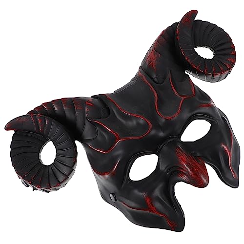 QUMIIRITY Party-Maske halloween dekoration halloween-dekoration halloweenmaske Kostüm Teufelshornmaske Plüsch kürbis deko gesichtsmaske Maskerade Dekorationen Neuheit Halloween-Maske Plastik QUMIIRITY Party-Maske halloween dekoration halloween-dekoration halloweenmaske Kostüm Teufelshornmaske Plüsch kürbis deko gesichtsmaske Maskerade Dekorationen Neuheit Halloween-Maske Plastik von QUMIIRITY