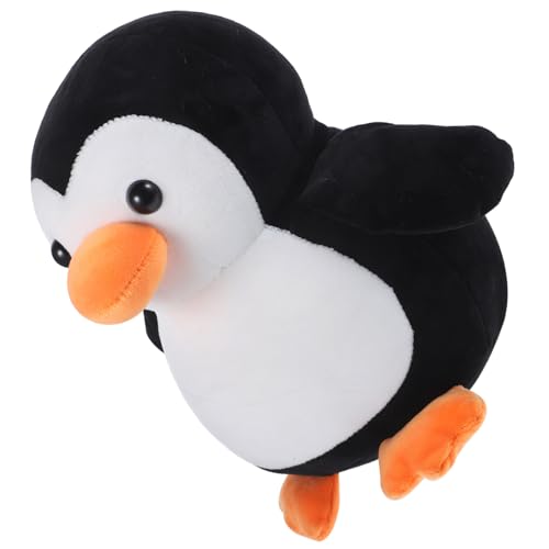 QUMIIRITY Pinguinkissen Spielzeuge Dekoration Kindergeburtstag Gastgeschenke Geldgeschenke Geburtstag Pinguin Gefüllter Pinguin Plüsch Groß Riesige Kuscheltiere Black Pp Baumwolle von QUMIIRITY