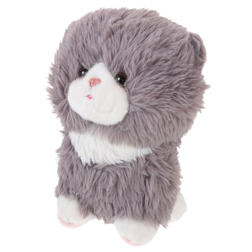 QUMIIRITY Plüsch Katze Kuscheltier Weiches Stofftier Kissen Flauschiges Katzen für Jungen Mädchen Schlafen Dekoration von QUMIIRITY