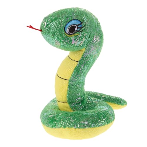 QUMIIRITY Plüschschlange Stofftier Realistische Snake Puppe Für Halloween Rollenspiele Und Dekoration Perfektes Für Jahr Der Schlange von QUMIIRITY
