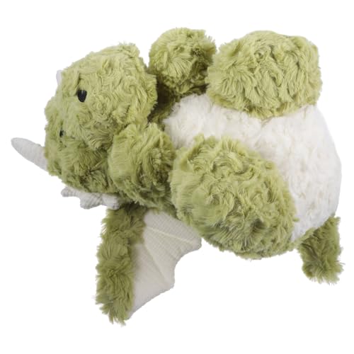 QUMIIRITY Plüsch-drachenspielzeug Cartoon-Dinosaurier- Entzückendes Cartoon -Tier Tierpuppe Plüschtier Zum Kuscheln Tierisches Bequemes Stofftier Green Pp Baumwolle von QUMIIRITY