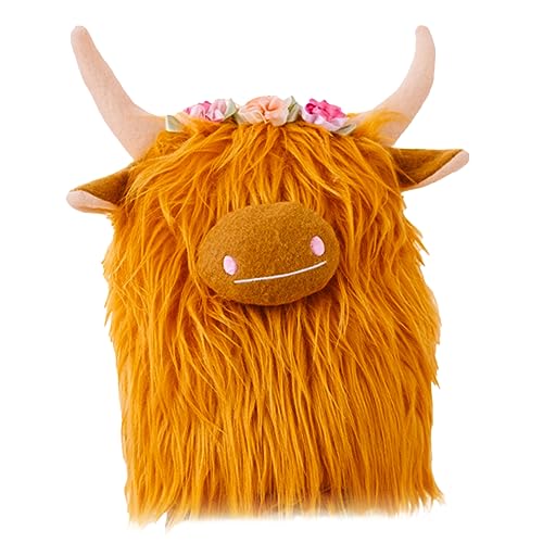 QUMIIRITY Plüschkuh Realistisches Highland Cow Kuscheltier für Weiches und Langlebiges Plüschspielzeug für Fotorequisiten und Liebevoller Begleiter QUMIIRITY Plüschkuh Realistisches Highland Cow Kuscheltier für Weiches und Langlebiges Plüschspielzeug für Fotorequisiten und Liebevoller Begleiter von QUMIIRITY