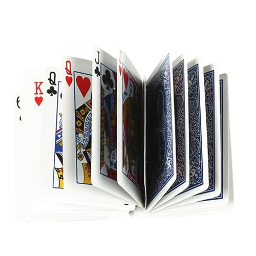 QUMIIRITY Poker Prop Lustige Tricks Close-up Spielkarten Tools Stage Performance Zubehör Mit (blau) von QUMIIRITY