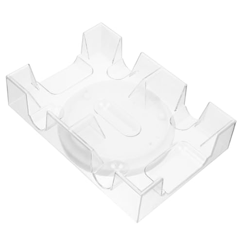 QUMIIRITY Pokerständer Kartenaufsteller Karten aufbewahrung spielkartenetui Box für Spielkarten Card Box Liner Tarot-Deck-Halter Spielkarten-Vitrine Spielkartenständer Plastik Transparent QUMIIRITY Pokerständer Kartenaufsteller Karten aufbewahrung spielkartenetui Box für Spielkarten Card Box Liner Tarot-Deck-Halter Spielkarten-Vitrine Spielkartenständer Plastik Transparent von QUMIIRITY
