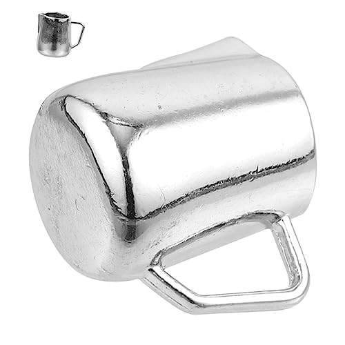 QUMIIRITY Puppenhaus Latte Schaumkrug Miniatur Kaffee Kaffee Milch Tasse Puppenhausdekoration von QUMIIRITY