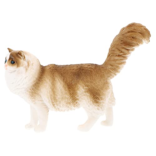 QUMIIRITY Katzenfigur Aus Lebensnahe Dekoration Für Auto Garten Und Balkon Langlebiges Und Detailreiches Design Für Heimdekoration von QUMIIRITY