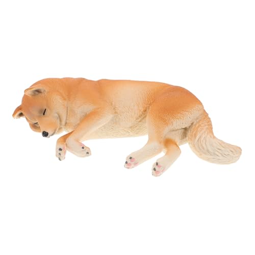 QUMIIRITY Realistisches Hundemodell Schlafende Welpen Spielzeug Plastik Tier Figur Kinderhund Spielzeug Tiere Model Dekoration Süßes Hundemodell Welpe Figurine QUMIIRITY Realistisches Hundemodell Schlafende Welpen Spielzeug Plastik Tier Figur Kinderhund Spielzeug Tiere Model Dekoration Süßes Hundemodell Welpe Figurine von QUMIIRITY