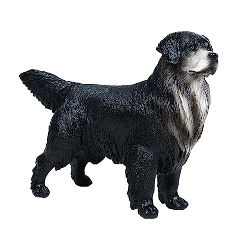QUMIIRITY Realistisches Retriever Hundemodell Schöner Hund Modellzahnmediziner Tierische Figur Und Dekoration Für Zuhause Plüschtier Adornment von QUMIIRITY