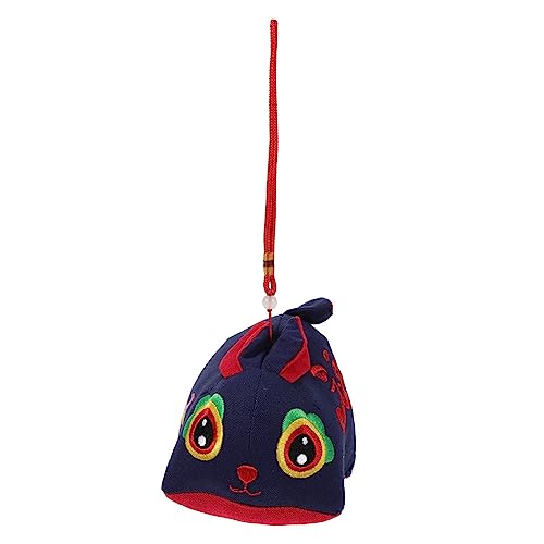 QUMIIRITY Segnen Kaninchen Puppe Ausgestopft Weihnachten Und Chinesische Neujahrskaninchenpuppe Jahr Der Kaninchen-Maskottchen-Puppe Hasenpuppe Hase Gefülltes Maskottchen- Plüsch von QUMIIRITY