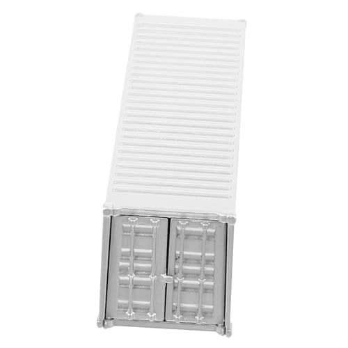 QUMIIRITY Silber Container Modell Wagen Prop Legierung LKW DIY LKW Wagen von QUMIIRITY
