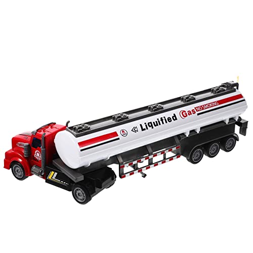 QUMIIRITY Simuliertes Autotruck Modellspielzeug Mini Containertruck für Realistische Farben Robust Aufbewahrung von QUMIIRITY