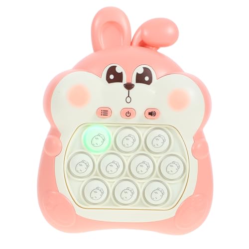 QUMIIRITY Spielkonsolenspielzeug Pop Puzzle zappeln Spiele Gadgets interaktives Interactive Toys Sensory Toy Kinderspielspielzeug Kinderentlüftungsspielzeug Plastik Rosa von QUMIIRITY