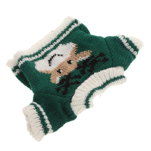 QUMIIRITY Spielzeugbär-Pullover Pyjama Puppenkleidung Plüschtiere tragen bär Puppen Accessoires Wiederverwendbares Puppenkostüm Verschleißfeste Bärenpuppenversorgung Garn Green QUMIIRITY Spielzeugbär-Pullover Pyjama Puppenkleidung Plüschtiere tragen bär Puppen Accessoires Wiederverwendbares Puppenkostüm Verschleißfeste Bärenpuppenversorgung Garn Green von QUMIIRITY