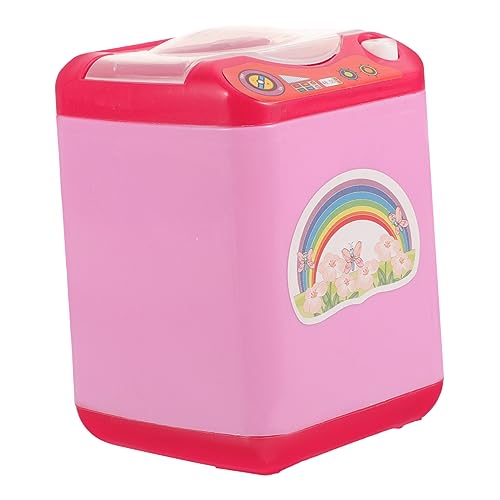 QUMIIRITY Spielzeugwaschmaschine Waschmaschinenmodell Frühes Pädagogisches Rollenspielspielzeug Mini-Waschmaschine Waschmaschine Puppenhaus Plastik QUMIIRITY Spielzeugwaschmaschine Waschmaschinenmodell Frühes Pädagogisches Rollenspielspielzeug Mini-Waschmaschine Waschmaschine Puppenhaus Plastik von QUMIIRITY