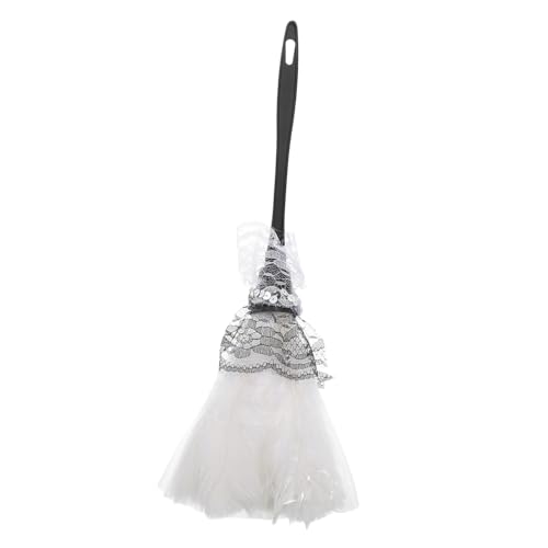 QUMIIRITY Spitzen Staubwedel Kostüme Bekleidungszubehör Puderzucker Staubwedel Mrs White Clue Kostüm Alien Bühne Cosplay Ziegenhaar Staubwedel Puder QUMIIRITY Spitzen Staubwedel Kostüme Bekleidungszubehör Puderzucker Staubwedel Mrs White Clue Kostüm Alien Bühne Cosplay Ziegenhaar Staubwedel Puder von QUMIIRITY