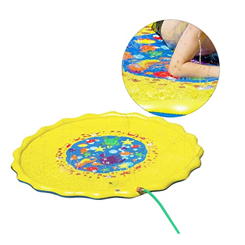 QUMIIRITY Spritzende Spielmatte für Tragbare Aufblasbare Wasserspritzmatte für Garten und Strand PVC für Sommeraktivitäten Fördert Motorische Fähigkeiten und Spaß im Freien QUMIIRITY Spritzende Spielmatte für Tragbare Aufblasbare Wasserspritzmatte für Garten und Strand PVC für Sommeraktivitäten Fördert Motorische Fähigkeiten und Spaß im Freien von QUMIIRITY