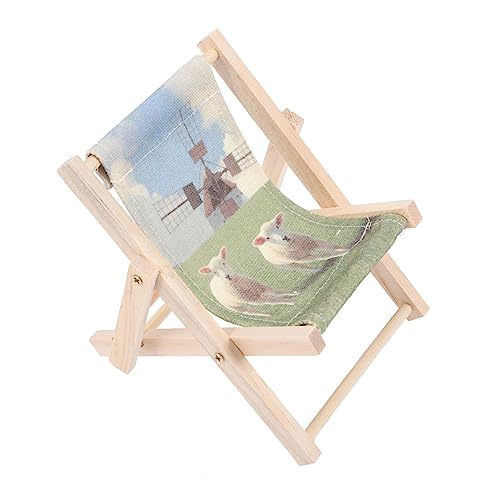 QUMIIRITY Stuhl Telefonhalter Mobiler Ständer Handyhalter Handy Ständer Schreibtischform Saugnapf Lounge Sessel Handy Kreativer Telefonhalter Himmelblau von QUMIIRITY