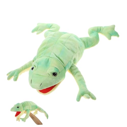 QUMIIRITY Tierische Marionette Cartoon-Tier-handpuppe Tiere Marionettenpuppen Kinderpuppenspielzeug Handpuppen-Requisite Spielzeugpuppen Kleinkindspielzeug Plüsch von QUMIIRITY