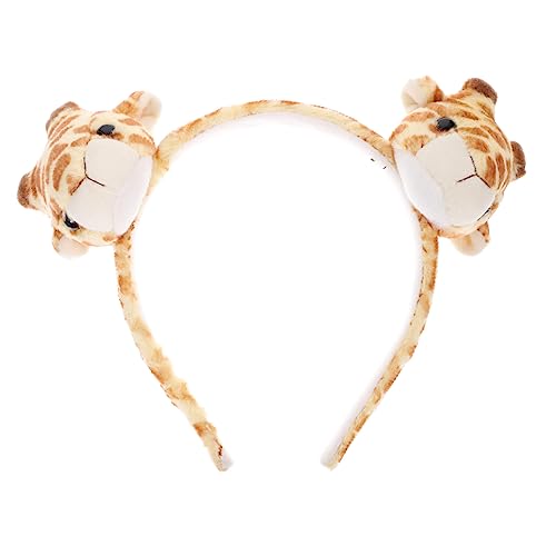 QUMIIRITY Tierisches Stirnband Tigerkostüm Für Erwachsene Tierkostüm-stirnband Stirnbänder Tiere Flauschiges Haarband Urlaubskopfschmuck Tierisches Kostümzubehör Kuh-stirnband Plüsch QUMIIRITY Tierisches Stirnband Tigerkostüm Für Erwachsene Tierkostüm-stirnband Stirnbänder Tiere Flauschiges Haarband Urlaubskopfschmuck Tierisches Kostümzubehör Kuh-stirnband Plüsch von QUMIIRITY