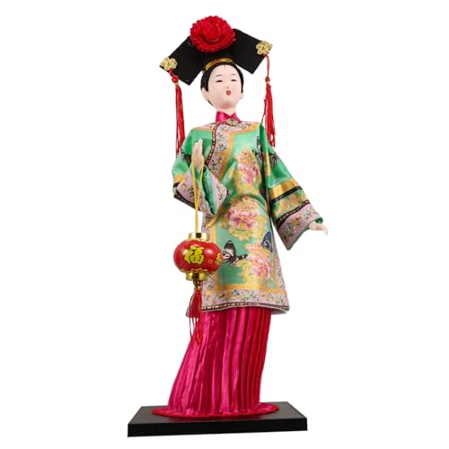 QUMIIRITY Traditionelle Kleidung Puppen Traditionelle Handarbeit Stil Stoffpuppe Ornamente Handarbeit Puppe Puppe Figurine Seide Figur Puppen Grün Polyester QUMIIRITY Traditionelle Kleidung Puppen Traditionelle Handarbeit Stil Stoffpuppe Ornamente Handarbeit Puppe Puppe Figurine Seide Figur Puppen Grün Polyester von QUMIIRITY