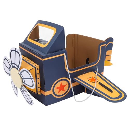 QUMIIRITY Tragbares Flugzeugspielzeug für DIY Papierflugzeug mit Drehbarem Kreatives und Lustiges für Jungen und Mädchen im Alter von Jahren und Älter aus Langlebigem und Leichtem Material QUMIIRITY Tragbares Flugzeugspielzeug für DIY Papierflugzeug mit Drehbarem Kreatives und Lustiges für Jungen und Mädchen im Alter von Jahren und Älter aus Langlebigem und Leichtem Material von QUMIIRITY