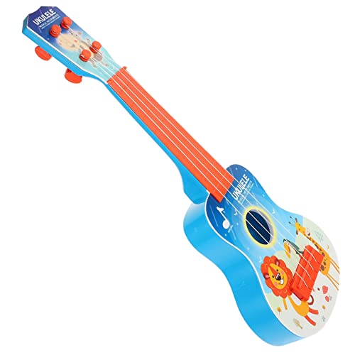 QUMIIRITY Ukulele Kleinkind Ukulele Trainings-Ukulele-Instrument Ukulele Zubehör Anfänger Ukulele Musikalisches Lernen Pädagogische Ukulele Für Kleine Ukulele Plastik von QUMIIRITY