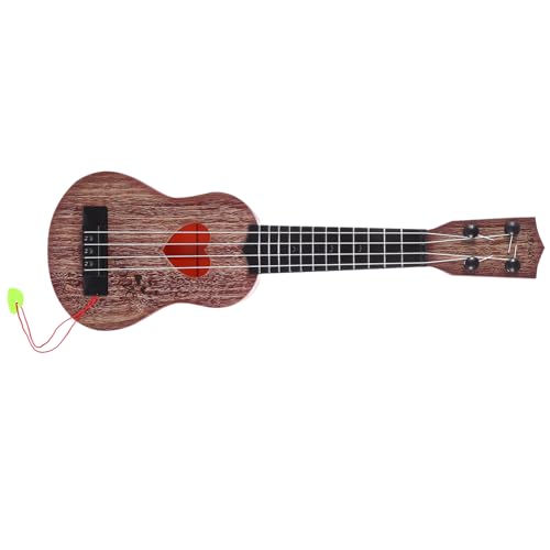 QUMIIRITY Ukulele für Holz Klassisches Musikinstrument für Anfänger für Jungen und Mädchen Fördert Musikalische und Motorische Fähigkeiten von QUMIIRITY