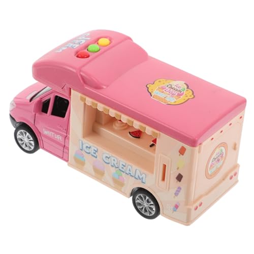 QUMIIRITY Verschleißfestes Eiswagen-Spielzeug Für Kinder, Kompaktes Rückzugsauto, Rollenspiel, Imbisswagen, Tragbares Autospielzeug, Lustiges, Interessantes Kinderspielzeug QUMIIRITY Verschleißfestes Eiswagen-Spielzeug Für Kinder, Kompaktes Rückzugsauto, Rollenspiel, Imbisswagen, Tragbares Autospielzeug, Lustiges, Interessantes Kinderspielzeug von QUMIIRITY