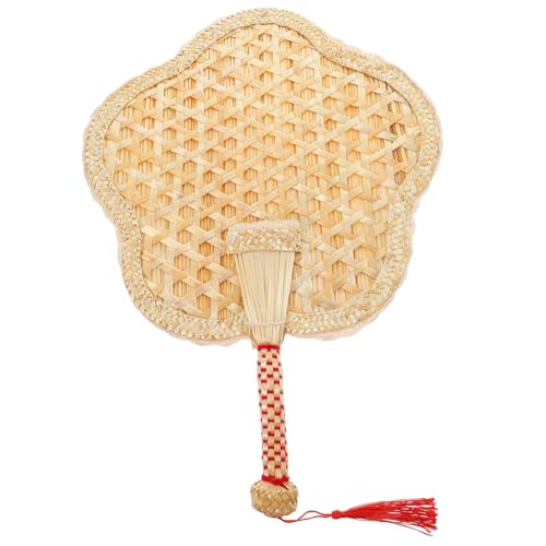 QUMIIRITY Vintage Handventilator aus Handgewebtem Material Sommerlicher Fächer für Kühlende Erfrischung im Freien Handgemacht im Chinesischen Stil Zufälliges Design QUMIIRITY Vintage Handventilator aus Handgewebtem Material Sommerlicher Fächer für Kühlende Erfrischung im Freien Handgemacht im Chinesischen Stil Zufälliges Design von QUMIIRITY