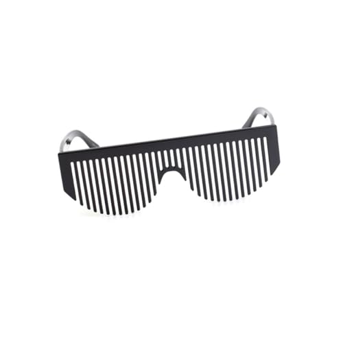 QUMIIRITY Wacky Brille mit Kamm Design für Partys Lustige Partybrille Eyewear mit Praktischer Funktion für Feiern und Veranstaltungen Schwarz QUMIIRITY Wacky Brille mit Kamm Design für Partys Lustige Partybrille Eyewear mit Praktischer Funktion für Feiern und Veranstaltungen Schwarz von QUMIIRITY