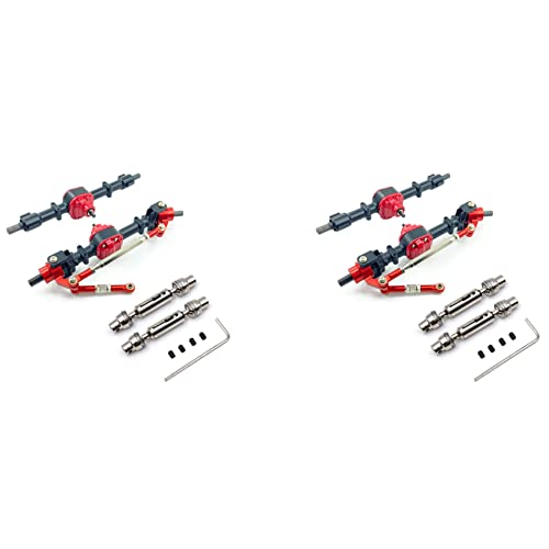 QUR 4X Metall Vorder und Achse mit Antrieb Welle für MN D90 D91 D96 D99S MN-90 MN99S 1/12 RC Auto Upgrade Teile,1 QUR 4X Metall Vorder und Achse mit Antrieb Welle für MN D90 D91 D96 D99S MN-90 MN99S 1/12 RC Auto Upgrade Teile,1 von QUR