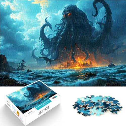 1000 Teenager-Teile-Puzzle Trainieren Sie Ihr Gehirn und Ihre Hände Cthulhu-Monster einzigartiges Herausforderungsspiel38x26cm 1000 Teenager-Teile-Puzzle Trainieren Sie Ihr Gehirn und Ihre Hände Cthulhu-Monster einzigartiges Herausforderungsspiel38x26cm von QVKZLYFXN