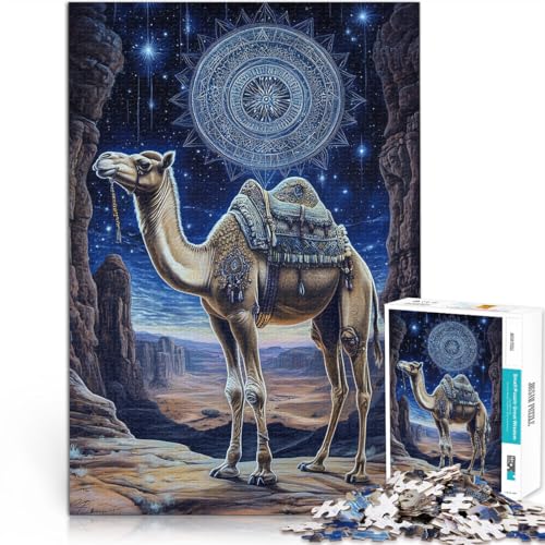 1000-Teile-Puzzle für Erwachsene Anspruchsvoll, Aber lustig und humorvoll Fantasie-Kamel mit passendem Poster und Quizblatt75x50cm 1000-Teile-Puzzle für Erwachsene Anspruchsvoll, Aber lustig und humorvoll Fantasie-Kamel mit passendem Poster und Quizblatt75x50cm von QVKZLYFXN