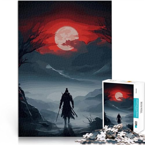 1000-Teile-Puzzle für Erwachsene Gehirnintelligenz-Herausforderung süchtig machendes Spielzeug Sekiro Geburtstagsgeschenke75x50cm von QVKZLYFXN