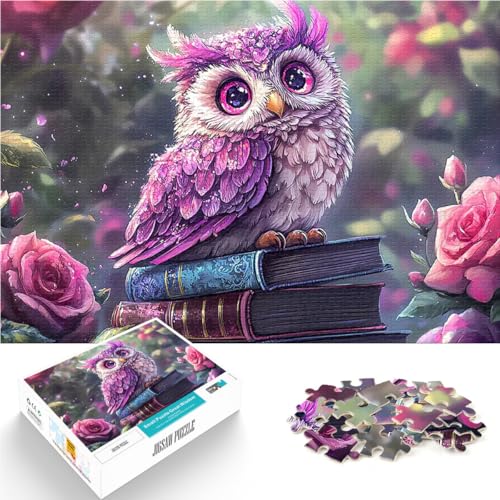 1000-Teile-Puzzle für Erwachsene Geschenke zum Suchbegriff: Herausfordernde Spiele Süße Eule auf Büchern Wohnkunstdekor75x50cm 1000-Teile-Puzzle für Erwachsene Geschenke zum Suchbegriff: Herausfordernde Spiele Süße Eule auf Büchern Wohnkunstdekor75x50cm von QVKZLYFXN