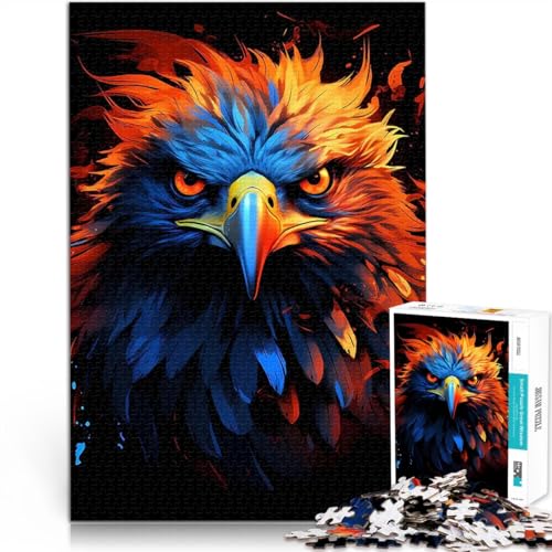 1000-Teile-Puzzle für Erwachsene Herausforderndes Spiel American Eagle Pride Feuer Geschenke für Freunde und Familie75x50cm 1000-Teile-Puzzle für Erwachsene Herausforderndes Spiel American Eagle Pride Feuer Geschenke für Freunde und Familie75x50cm von QVKZLYFXN