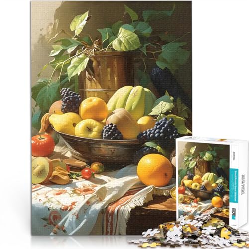 1000-Teile-Puzzle für Teenager Geschenke zum Suchbegriff: Herausfordernde Spiele Meine LIEBLINGSFRÜCHTE Geschenkideen38x26cm 1000-Teile-Puzzle für Teenager Geschenke zum Suchbegriff: Herausfordernde Spiele Meine LIEBLINGSFRÜCHTE Geschenkideen38x26cm von QVKZLYFXN