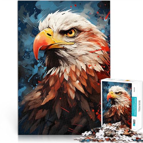 1000-Teile-Puzzle für Teenager Geschenke zum Suchbegriff: Herausfordernde Spiele Weißkopfseeadler Geschenkideen38x26cm 1000-Teile-Puzzle für Teenager Geschenke zum Suchbegriff: Herausfordernde Spiele Weißkopfseeadler Geschenkideen38x26cm von QVKZLYFXN