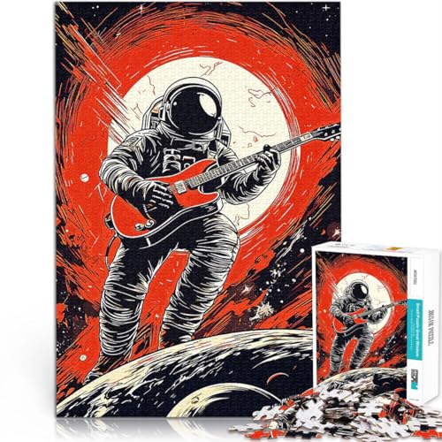 1000-Teile-Puzzle für Teenager Geschenke zum Suchbegriff: Herausfordernde Spiele Weltraumgitarrist Heimdekoration52x38cm 1000-Teile-Puzzle für Teenager Geschenke zum Suchbegriff: Herausfordernde Spiele Weltraumgitarrist Heimdekoration52x38cm von QVKZLYFXN