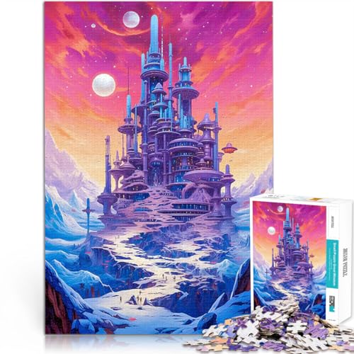 1000-Teile-Puzzle für Teenager Stressabbau Schwierige Herausforderung Fantasy Palast die Wolken Angebot als Geschenk für die ganze Familie52x38cm 1000-Teile-Puzzle für Teenager Stressabbau Schwierige Herausforderung Fantasy Palast die Wolken Angebot als Geschenk für die ganze Familie52x38cm von QVKZLYFXN