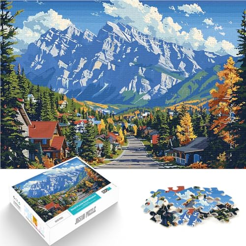 1000-teilige Puzzles für Erwachsene Lernspielzeug für die ganze Familie Bergstadtlandschaft Wunschliste mit dem Weihnachtsmann52x38cm 1000-teilige Puzzles für Erwachsene Lernspielzeug für die ganze Familie Bergstadtlandschaft Wunschliste mit dem Weihnachtsmann52x38cm von QVKZLYFXN