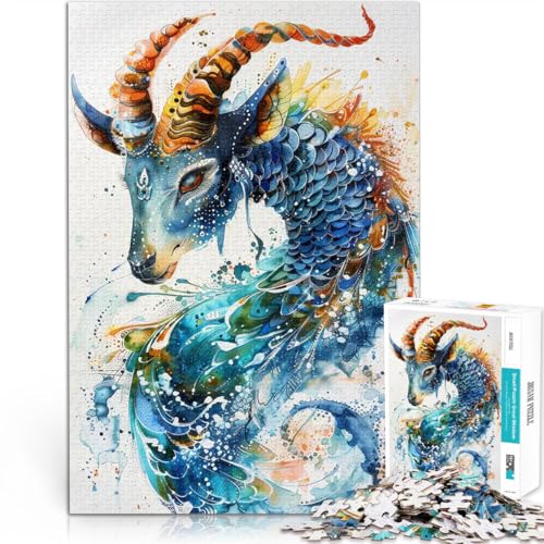 1000-teilige Puzzles für Erwachsene Pädagogisches Spielzeug zum Stressabbau Lebhafter Steinbock-Traum Eltern-Kind-Interaktion38x26cm 1000-teilige Puzzles für Erwachsene Pädagogisches Spielzeug zum Stressabbau Lebhafter Steinbock-Traum Eltern-Kind-Interaktion38x26cm von QVKZLYFXN