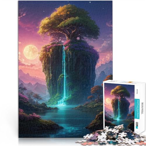 1000-teilige Puzzles für Erwachsene Spielzeug Lernspiele Stressabbau Fantasie-Wasserfall-Landschaft Wichtelgeschenke75x50cm 1000-teilige Puzzles für Erwachsene Spielzeug Lernspiele Stressabbau Fantasie-Wasserfall-Landschaft Wichtelgeschenke75x50cm von QVKZLYFXN