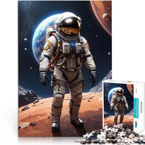 1000-teilige Puzzles für Erwachsene Trainieren Sie Ihr Gehirn und Ihre Hände Entdecker Lernspiel für Geburtstag, Weihnachten38x52cm von QVKZLYFXN